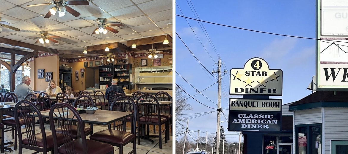 Four Star Diner Menu